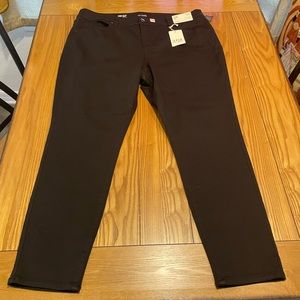 NWT a.n.a. Mid-Rise Black Skinny Jean-Size 20W